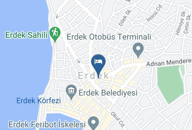 Erdek - Liva Orkinos Otel Maps