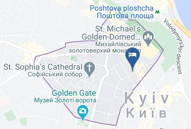 Kyiv - Live Here Hotel Maps