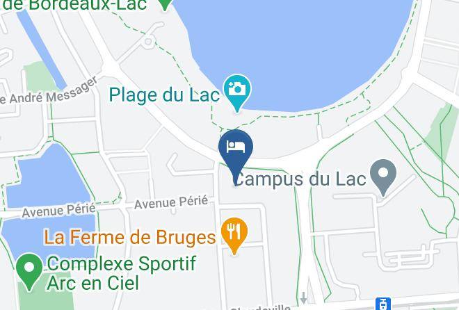 Gironde - Live Hotels Bordeaux Lac Maps