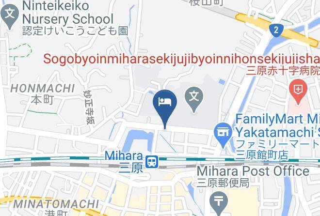 Mihara City - Live Max Mihara Ekimae Hotel Maps