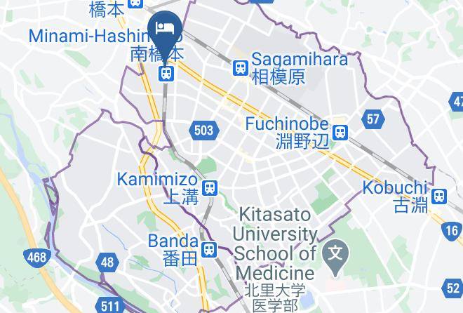 Live Max Minamihashimoto Ekimae Hotel Map