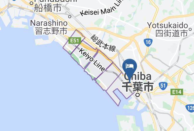 Chiba City Mihama Ward - Livemax Chibamihama Hotel Maps