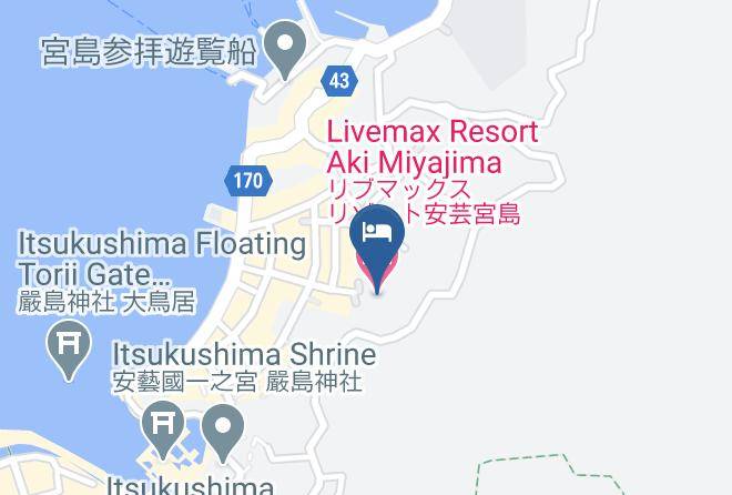 Hatsukaichi City - Livemax Resort Aki Miyajima Maps
