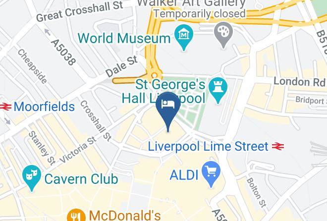 Liverpool - Liverpool Marriott Hotel City Centre Maps