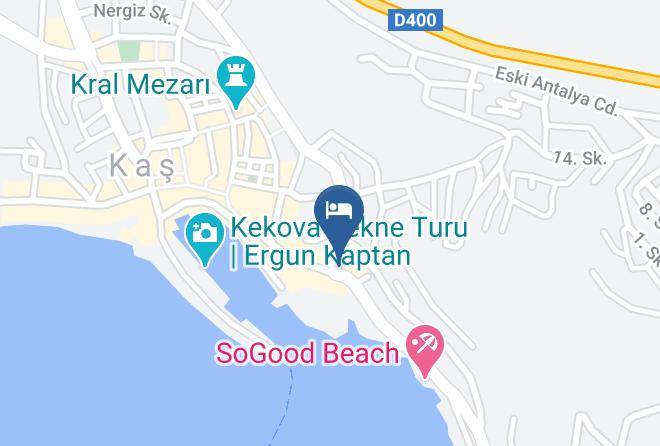 Kas - Livia Hotel Maps