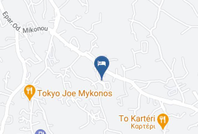 Mykonos - Livin' Mykonos Boutique Hotel Maps
