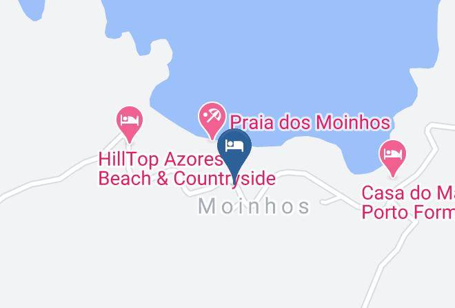 Living Azores Porto Formoso Map