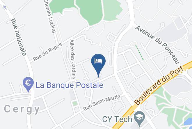 Val D Oise - Living Cergy Colocation Meublee Cle En Main Maps