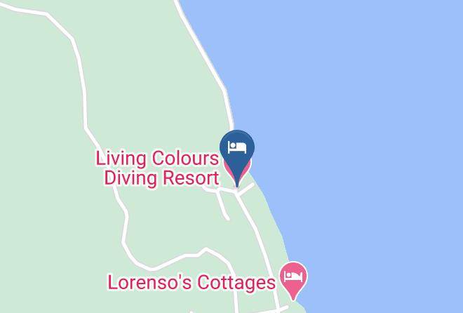 Kota Manado - Living Colours Diving Resort Maps