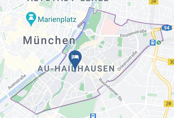 Living Hotel Am Deutschen Museum Map