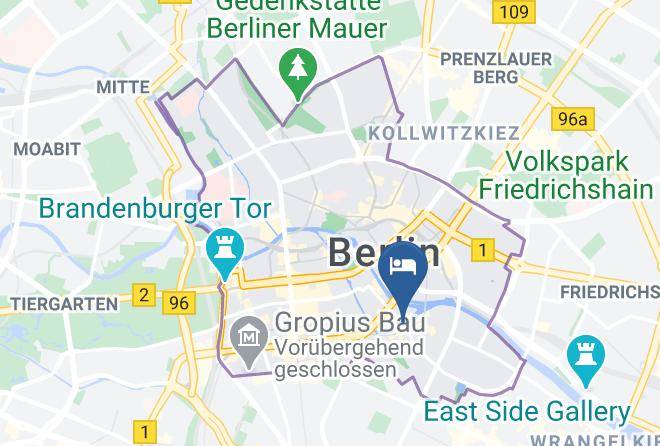 Stadt Berlin - Living Hotel Berlin Mitte Maps