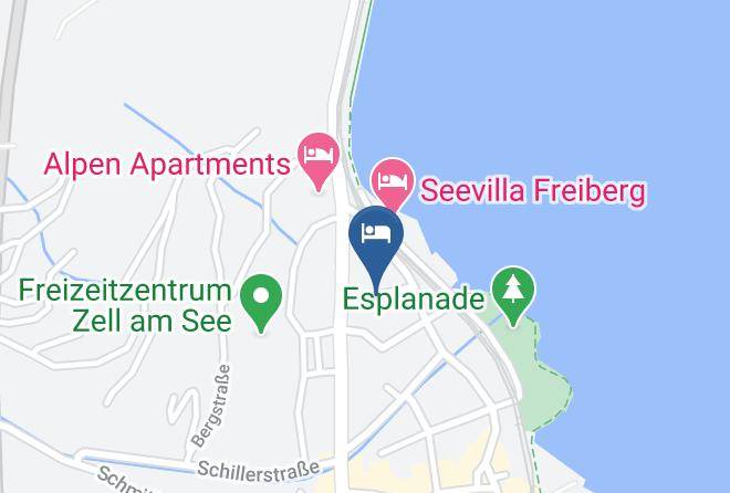 Zell Am See - Hotel Living Max Maps