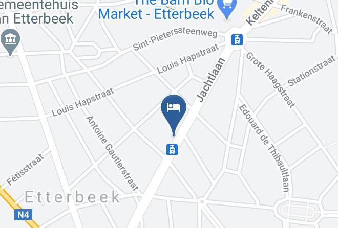 Etterbeek - Living In Brusel Urban Bed And Breakfast Brussels Maps