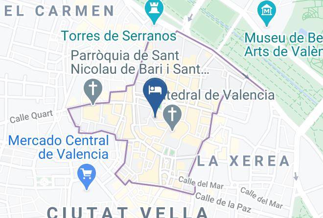 Valencia - Living Valencia Catedral Maps