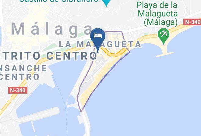 Malaga - Living4malaga Centro Historico Y Playa Maps