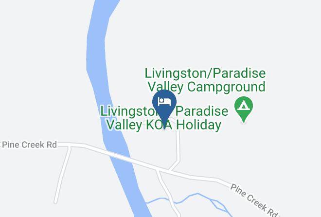 Park - Livingston Paradise Valley Koa Holiday Maps