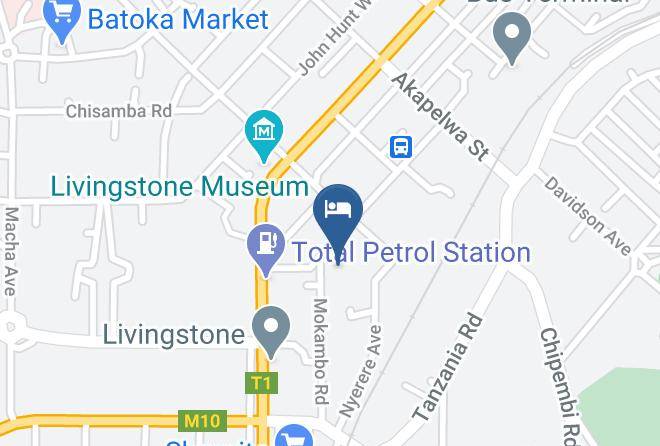 Livingstone - Livingstone Backpackers Maps