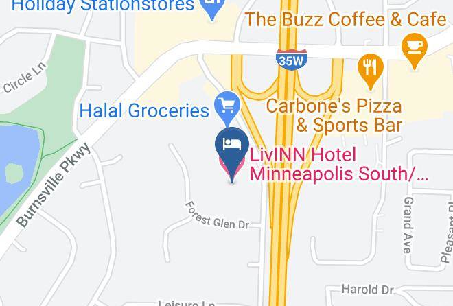 Dakota - Livinn Hotel Minneapolis South Burnsville Maps