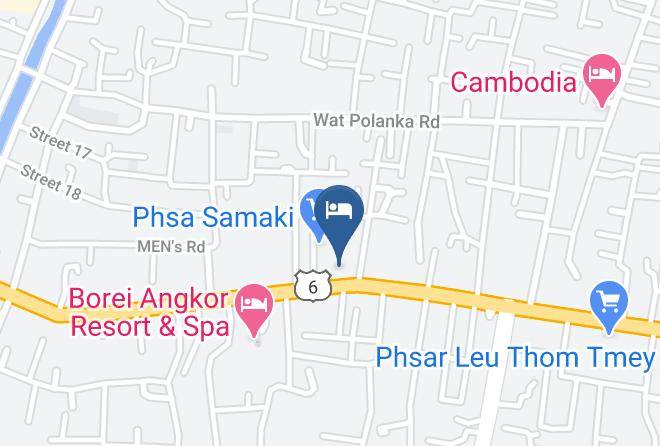 Livotel Hotel Karte - Siem Reap - Siem Reab Town
