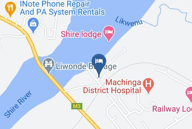Machinga - Liwonde Country Lodge Maps
