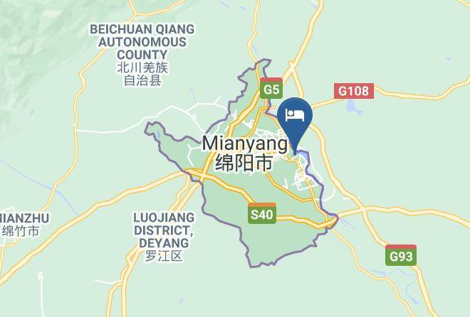 Mianyang - Liwu Senju Hotel Maps
