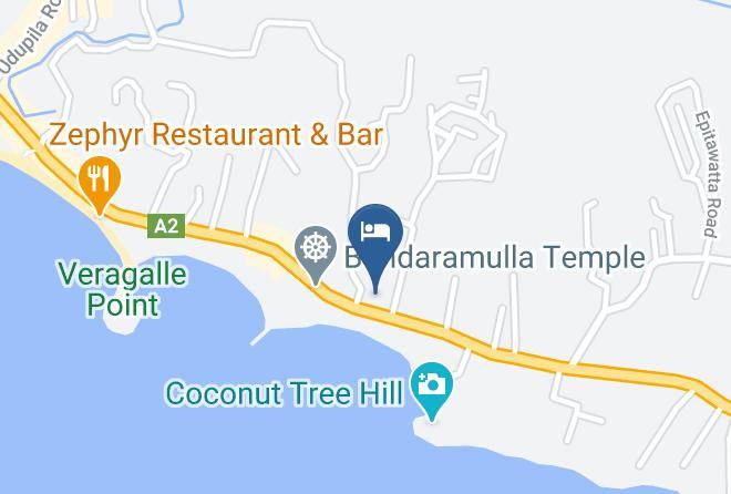 Galle - Liyanage Resort Maps