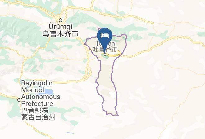 Turpan - Liyang Hotel Maps