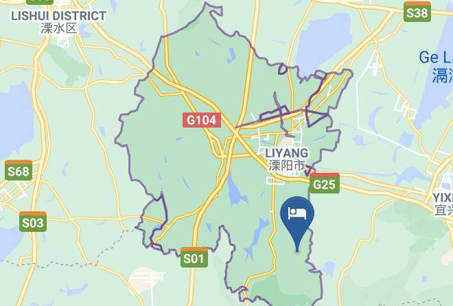 Changzhou - Liyang Meijiao Mountain Hot Spring Resort Maps