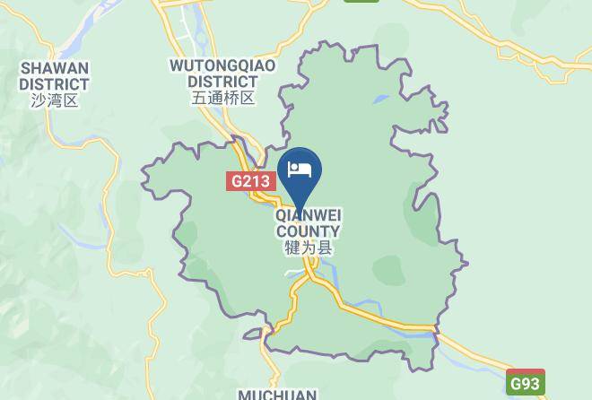 Leshan - Liyuan Hotel Maps