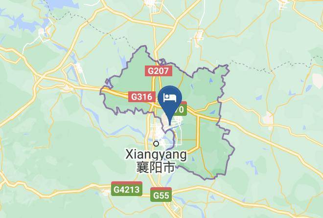 Xiangyang - Liyuan International Hotel Maps