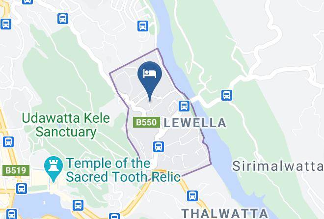 Kandy - Liyya Residence Maps