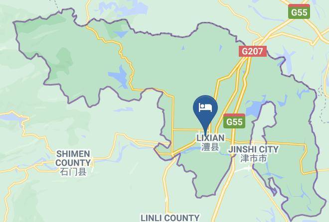 Changde - Lizhou Hotel Maps