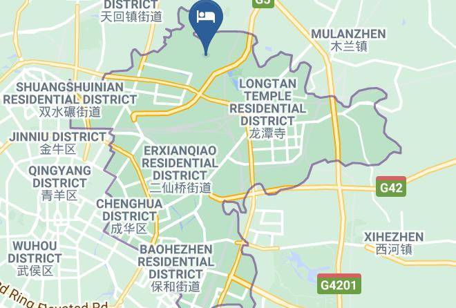 Chengdu - Lizi Hotel Maps