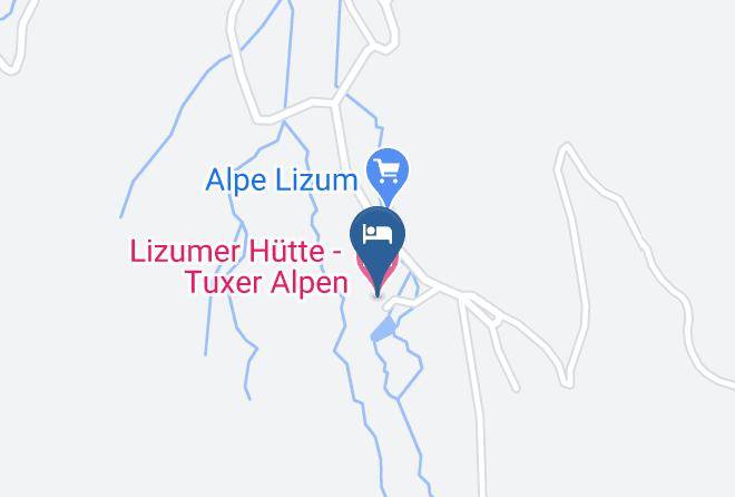 Innsbruck Land - Lizumer Hutte Tuxer Alpen Maps