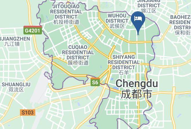 Chengdu - Lizun Hotel Maps