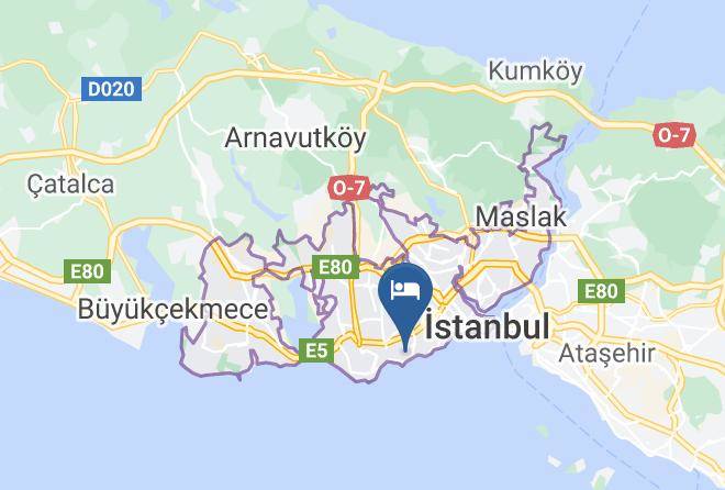 Bakirkoy - Lizzia Butik Hotel Bakirkoy Istanbul Maps