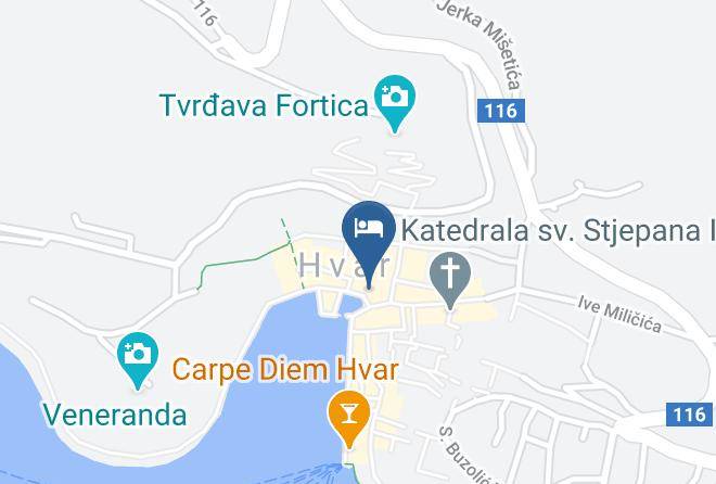 Hvar - Ljeciliste Istarske Toplice Maps
