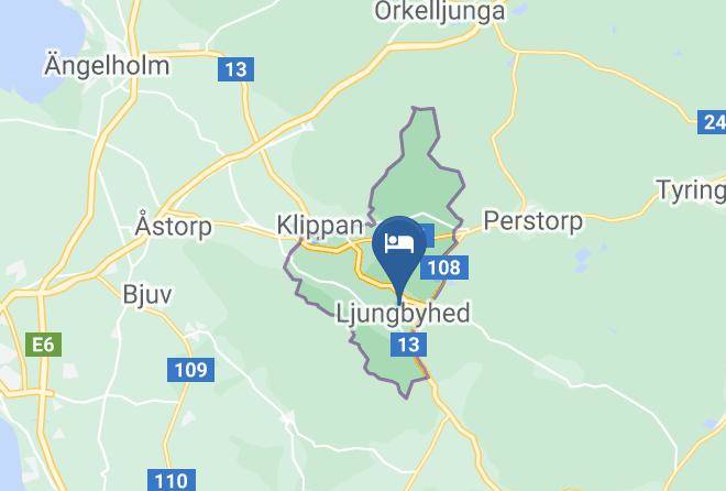 Klippan - Ljungbyhed Park Ab Hotell & Konferens Maps