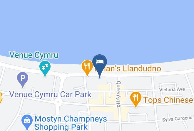 Conwy - Llandudno Bay Hotel Maps