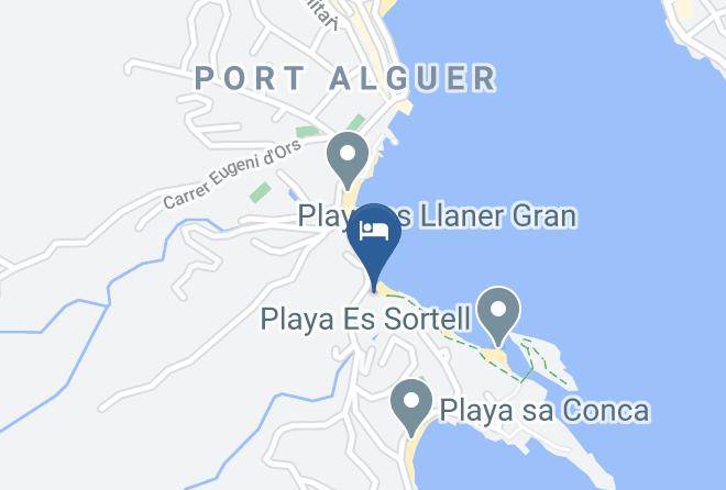 Girona - Hotel Llane Petit Maps