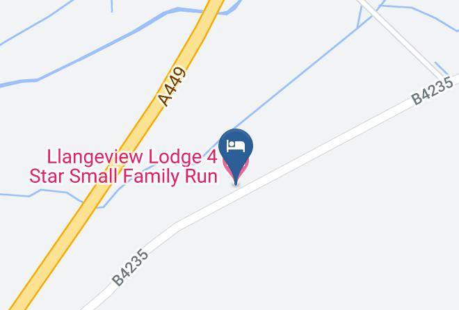 Monmouthshire - Llangeview Lodge 4 Star Small Family Run Hotel Maps