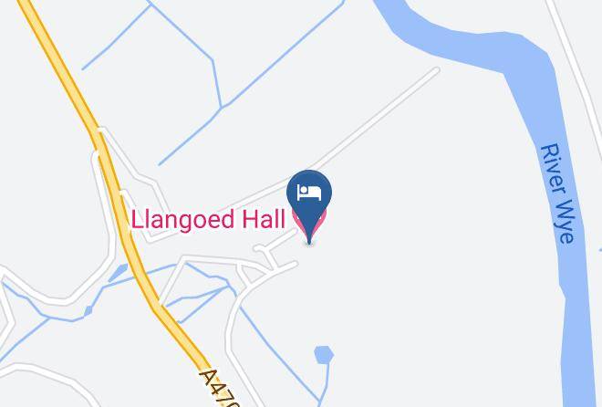 Powys - Llangoed Hall Hotel Maps