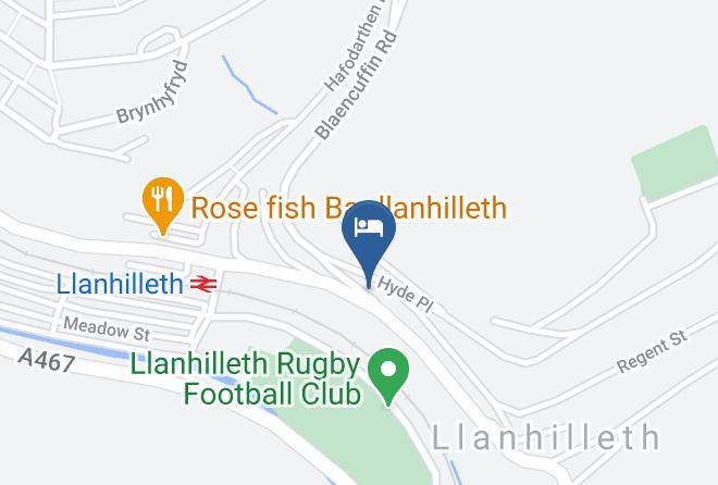 Blaenau Gwent - Llanhilleth Hotel Maps