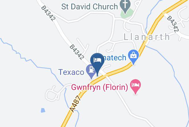 Ceredigion - Llanina Arms Hotel Maps
