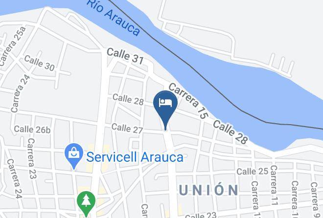 Arauca - Llano Grande Hotel Maps