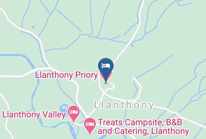 Monmouthshire - Llanthony Priory Hotel Maps
