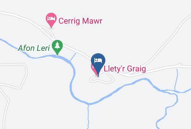 Ceredigion - Llety'r Buarth Maps