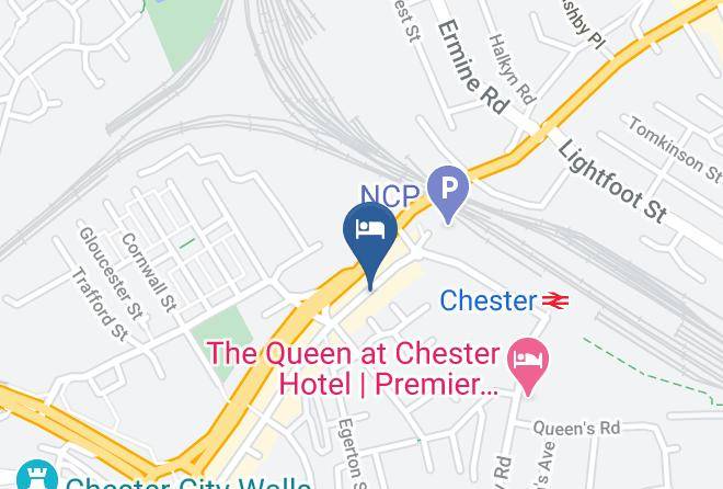 Cheshire - Lloyds Of Chester Hotel Maps