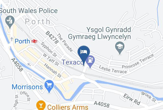 Llwyncelyn Hotel Map