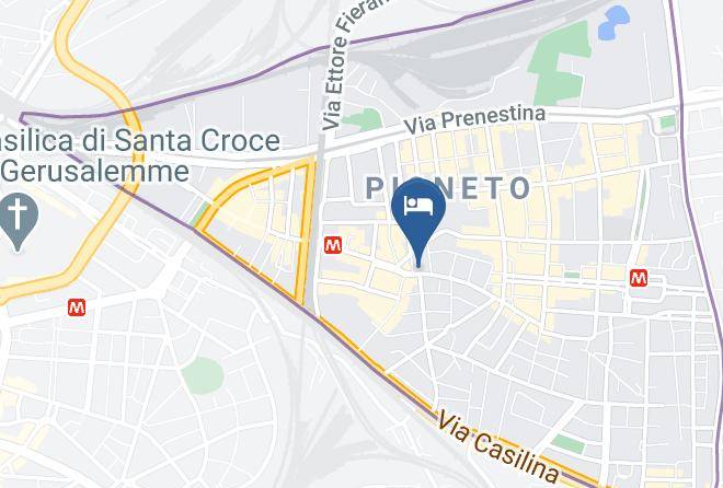 Rome - Loasi Al Pigneto Maps